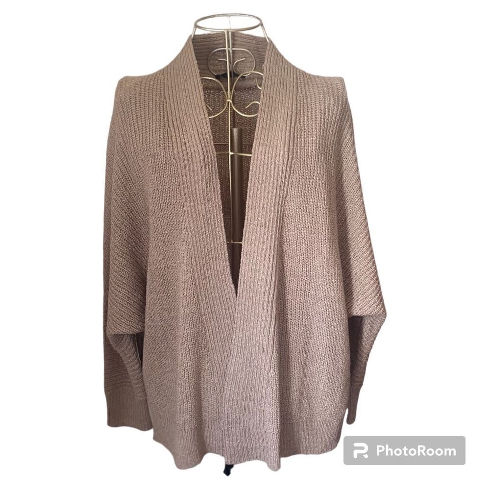 Doe & Rae mauve open cardigan